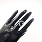 TIFFANY&Co. Ring Open heart Elsa Peretti Silver925 #US 4 3/4 Silver Women Second hand