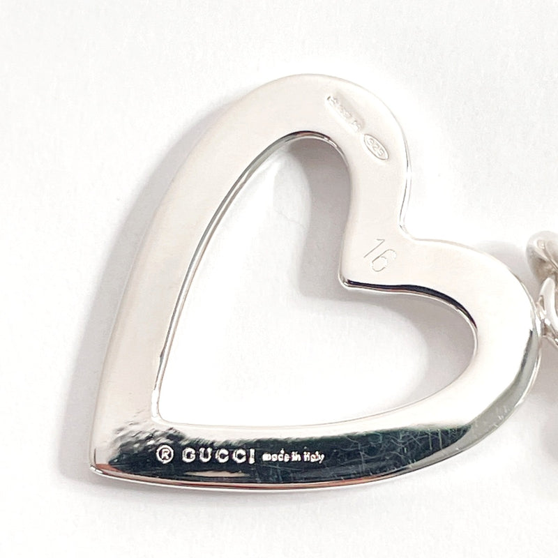 GUCCI bracelet Ball Chain Heart Silver925 Silver Women Second hand