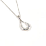 TIFFANY&Co. Necklace open teardrop Elsa Peretti Silver925 Silver Women Second hand