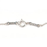 TIFFANY&Co. Necklace open teardrop Elsa Peretti Silver925 Silver Women Second hand