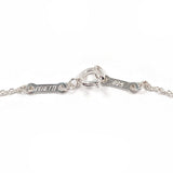 TIFFANY&Co. Necklace open teardrop Elsa Peretti Silver925 Silver Women Second hand