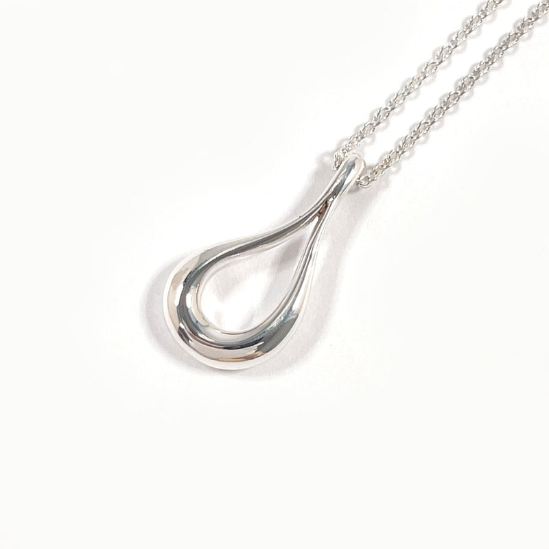 TIFFANY&Co. Necklace open teardrop Elsa Peretti Silver925 Silver Women Second hand