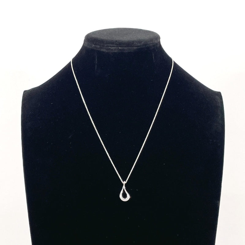 TIFFANY&Co. Necklace open teardrop Elsa Peretti Silver925 Silver Women Second hand
