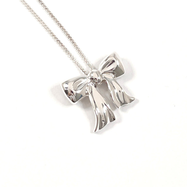 TIFFANY&Co. Necklace ribbon Silver925 Silver Women Second hand