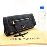 LOUIS VUITTON Clutch bag M93427 Pettyant Monogram Empreinte Navy Women Used