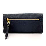 LOUIS VUITTON Clutch bag M93427 Pettyant Monogram Empreinte Navy Women Used