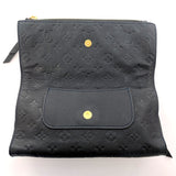 LOUIS VUITTON Clutch bag M93427 Pettyant Monogram Empreinte Navy Women Used