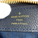 LOUIS VUITTON Clutch bag M93427 Pettyant Monogram Empreinte Navy Women Used