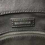 BALENCIAGA Handbag 619979・1090・S・002123 Wave XS 2WAY canvas Black Women Used