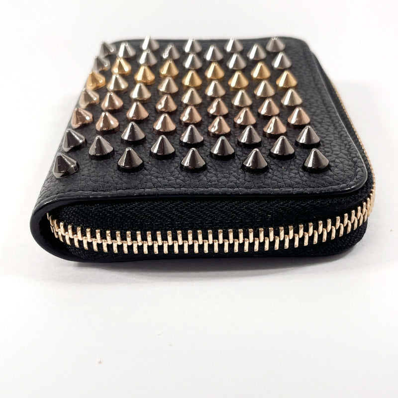 Christian Louboutin coin purse 1175148 Studs leather Black Women Used