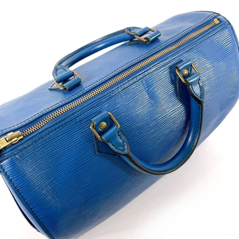 LOUIS VUITTON Handbag M43005 Speedy 30 Epi Leather blue blue Women Second hand