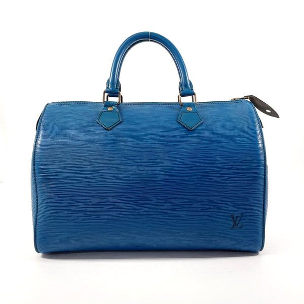 LOUIS VUITTON Handbag M43005 Speedy 30 Epi Leather blue blue Women Second hand