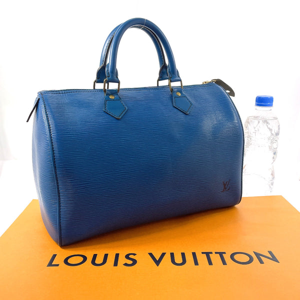 LOUIS VUITTON Handbag M43005 Speedy 30 Epi Leather blue blue Women Second hand