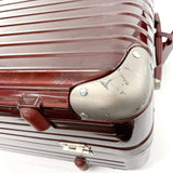 RIMOWA suitcase 881.63.34.4 Limbo 4 wheels Polycarbonate Bordeaux Bordeaux unisex Used