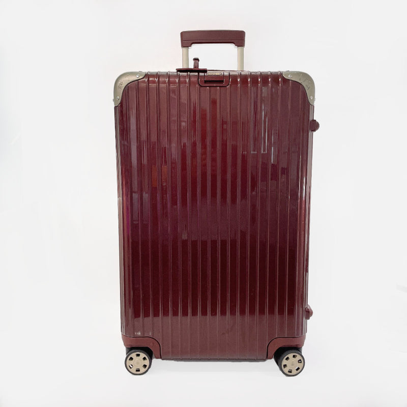 RIMOWA suitcase 881.63.34.4 Limbo 4 wheels Polycarbonate Bordeaux Bordeaux unisex Used