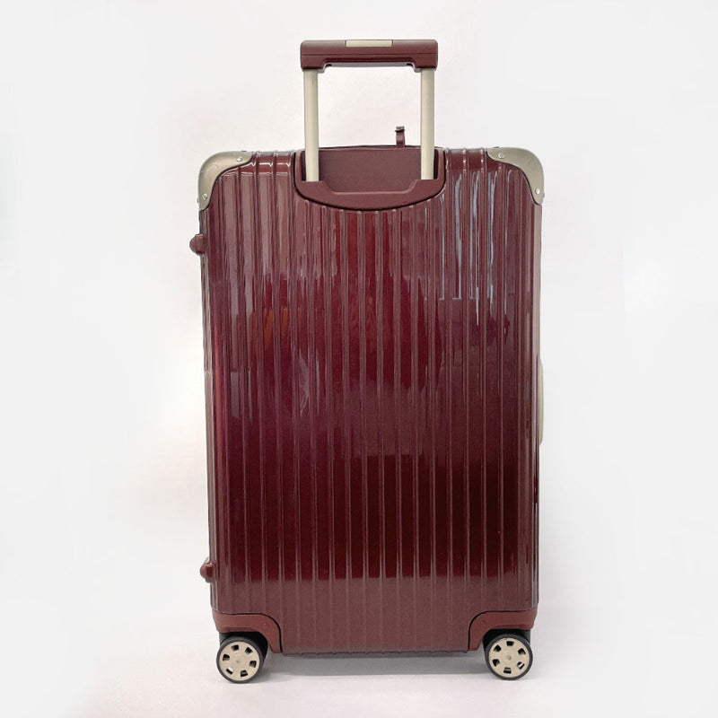 RIMOWA suitcase 881.63.34.4 Limbo 4 wheels Polycarbonate Bordeaux Bordeaux unisex Used