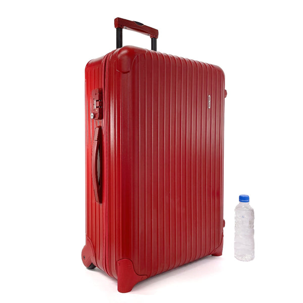 RIMOWA suitcase 855.63 salsa Two wheels Polycarbonate Red unisex Second hand