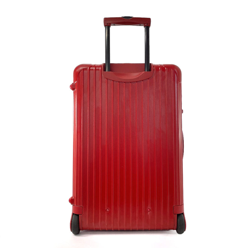 RIMOWA suitcase 855.63 salsa Two wheels Polycarbonate Red unisex Second hand