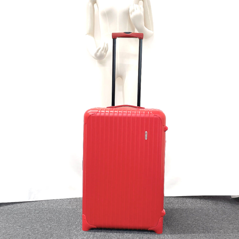 RIMOWA suitcase 855.63 salsa Two wheels Polycarbonate Red unisex Second hand