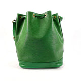 LOUIS VUITTON Shoulder Bag M44004 Noe Epi Leather green green Women Second hand