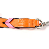 LOEWE Shoulder strap 112 30 S95 braided bag strap leather pink pink Women Used