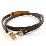 LOUIS VUITTON Shoulder strap Monogram canvas Brown unisex Second hand