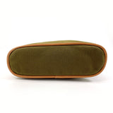 HERMES Pouch Bolide pouch mini cotton khaki unisex Second hand