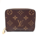 LOUIS VUITTON coin purse M60067 Zippy coin purse Monogram canvas Brown unisex Second hand