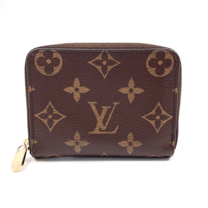 LOUIS VUITTON coin purse M60067 Zippy coin purse Monogram canvas Brown unisex Second hand