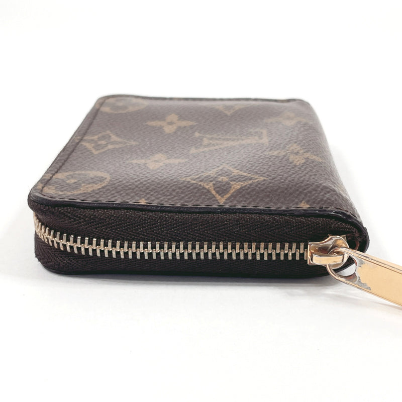 LOUIS VUITTON coin purse M60067 Zippy coin purse Monogram canvas Brown unisex Second hand