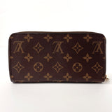 LOUIS VUITTON purse M41894 Zippy wallet Monogram canvas Brown Brown Women Second hand