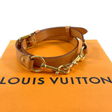 LOUIS VUITTON Shoulder strap Leather beige unisex Used