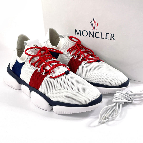 MONCLER sneakers 1036200 Bubble Sneakers fabric/leather white white mens Used