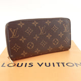 LOUIS VUITTON purse M41894 Zippy wallet Monogram canvas Brown Brown Women Second hand