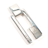 GUCCI Pendant top G logo plate Silver925 Silver unisex Second hand