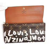 LOUIS VUITTON purse M92189 Porto Monnet Credit Monogram graffiti Monogram canvas Brown Women Second hand