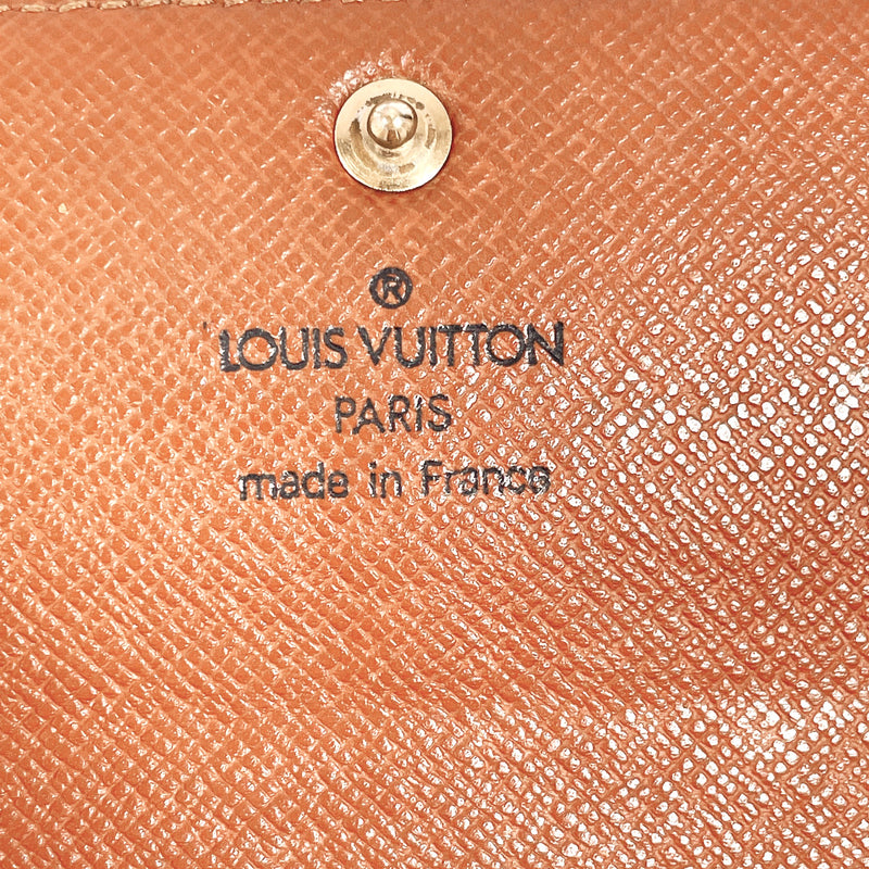 LOUIS VUITTON purse M92189 Porto Monnet Credit Monogram graffiti Monogram canvas Brown Women Second hand
