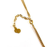 Christian Dior Necklace vintage metal gold Women Second hand