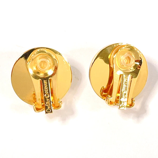 Christian Dior Earring metal/Fake pearl gold Women Second hand