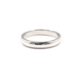 TIFFANY&Co. Ring Wedding band ring Forever Pt950Platinum #US 6 1/4 Silver unisex Second hand