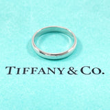 TIFFANY&Co. Ring Wedding band ring Forever Pt950Platinum #US 6 1/4 Silver unisex Second hand