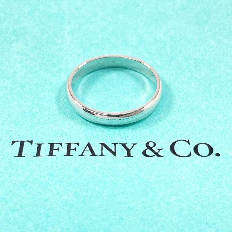 TIFFANY&Co. Ring Wedding band ring Forever Pt950Platinum #US 6 1/4 Silver unisex Second hand