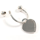 TIFFANY&Co. key ring Heart tag Key ring Silver925 Silver Women Second hand