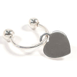 TIFFANY&Co. key ring Heart tag Key ring Silver925 Silver Women Second hand