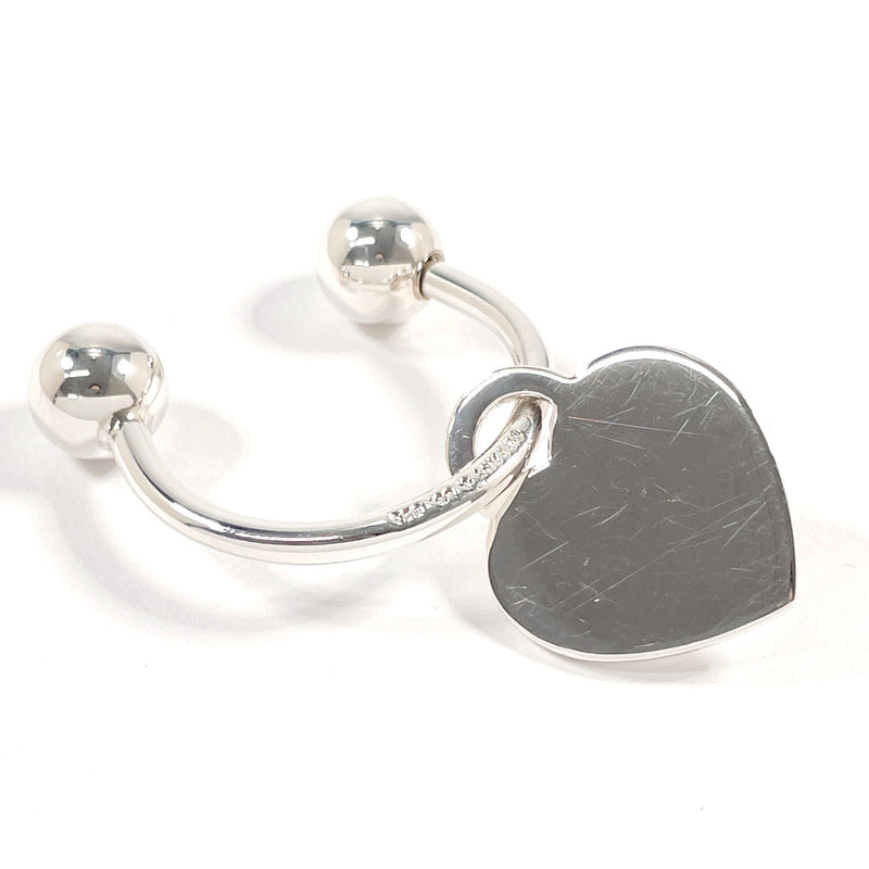 TIFFANY&Co. key ring Heart tag Key ring Silver925 Silver Women Second hand