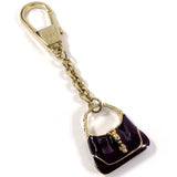 GUCCI charm Bag type metal purple purple Women Second hand