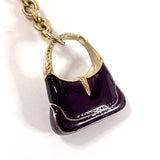 GUCCI charm Bag type metal purple purple Women Second hand