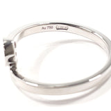 GUCCI Ring GG running K18 white gold #US 5 Silver Women Second hand