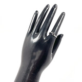 GUCCI Ring GG running K18 white gold #US 5 Silver Women Second hand