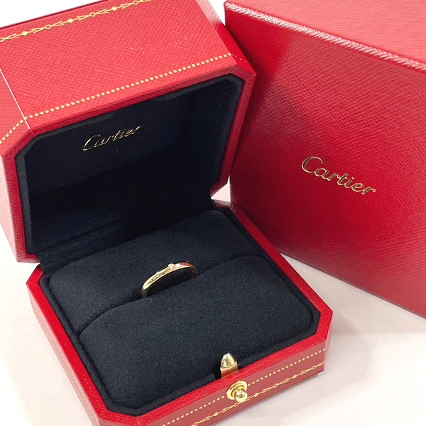 CARTIER Ring 1895 Wedding Ring K18 yellow gold/diamond #US 4 3/4 gold YHB628 Women Second hand